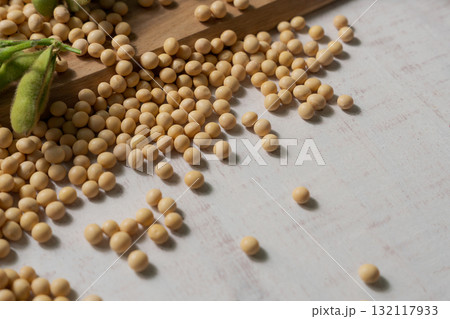 大豆と枝豆 132117933