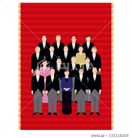 女性総理大臣 132118203