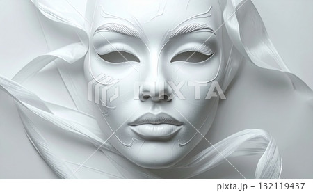 白いマスク/ペルソナ 白いマスク/ペルソナ 132119437