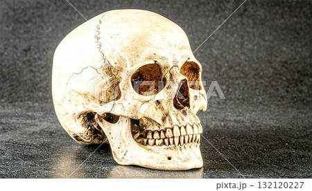 医学教育や解剖学資料に適したリアルな頭蓋骨 医学教育や解剖学資料に適したリアルな頭蓋骨 132120227