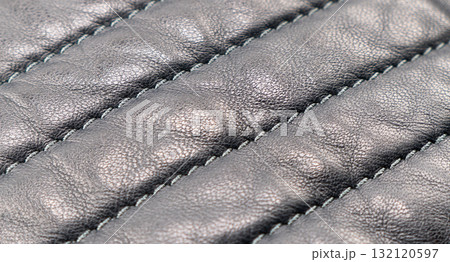 Macro shot leather texture background. Part of perforated leather details. Perforated leather texture background. Texture leather Macro shot leather texture background. Part of perforated leather details. Perforated leather texture background. Texture leather 132120597
