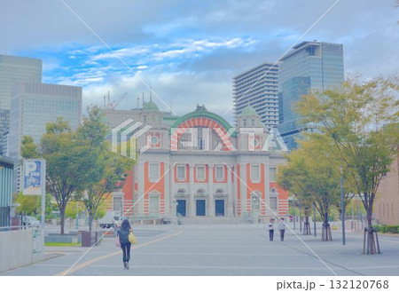 日曜日の大阪北浜界隈 日曜日の大阪北浜界隈 132120768