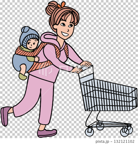 black friday sale shopping illustration for discount promotion 6 132121102