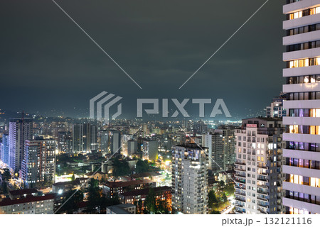 Cityscape of Batumi, second-largest city of Georgia, capital of Autonomous Republic of Adjara and popular Black Sea resort Cityscape of Batumi, second-largest city of Georgia, capital of Autonomous Republic of Adjara and popular Black Sea resort 132121116