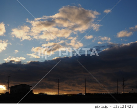 幻想的な夕景 幻想的な夕景 132121425