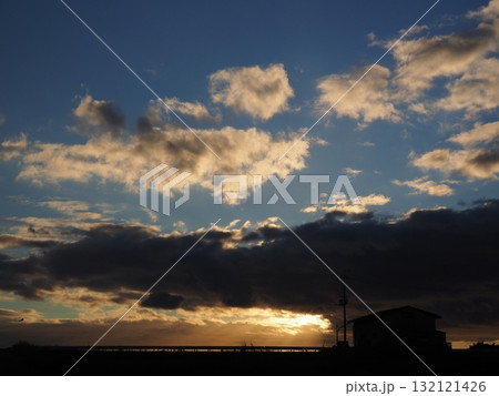 幻想的な夕景 幻想的な夕景 132121426
