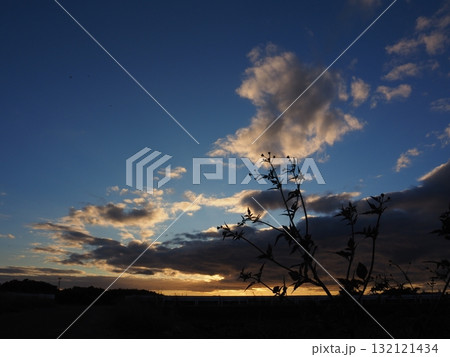 幻想的な夕景 幻想的な夕景 132121434
