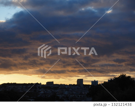 幻想的な夕景 幻想的な夕景 132121438