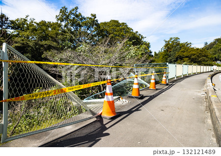 交通事故現場 132121489