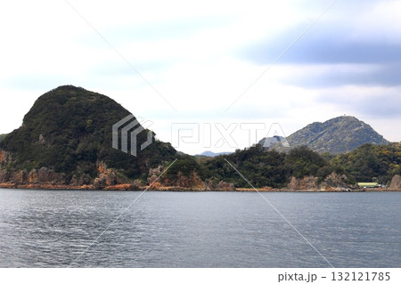 伊豆半島　下田遊覧船より眺望 132121785