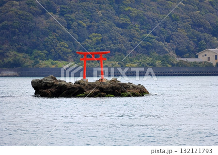 伊豆半島　下田遊覧船より眺望 132121793