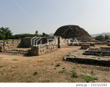 Dharmarajika stupa complex ancient buddhist heritage site in taxila pakistan built by ashoka in 3rd century bce Dharmarajika stupa complex ancient buddhist heritage site in taxila pakistan built by ashoka in 3rd century bce 132122263