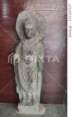 Buddhist Art Buddha Statue from Taxila Pakistan Symbol of Gandhara Civilization and Ancient Spirituality Buddhist Art Buddha Statue from Taxila Pakistan Symbol of Gandhara Civilization and Ancient Spirituality 132122517