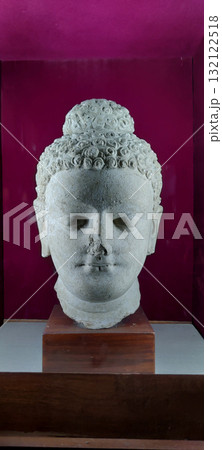 Buddhist Art Handmade Buddha Sculpture Unearthed at Taxila Pakistan Ancient Gandhara Spiritual Relic 132122518