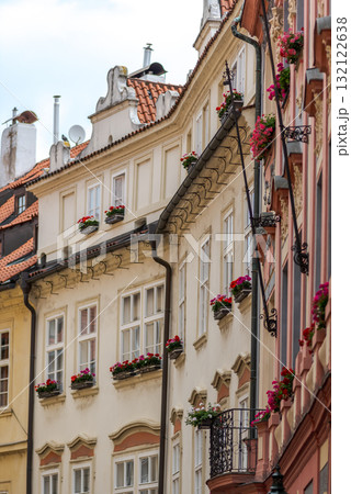 Charming European Street with Historic Architecture 132122638