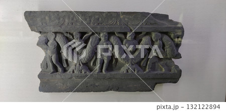 Ancient Heritage Artifacts Excavated From Archaeological Sites Of Taxila Pakistan Buddhist Civilization 132122894