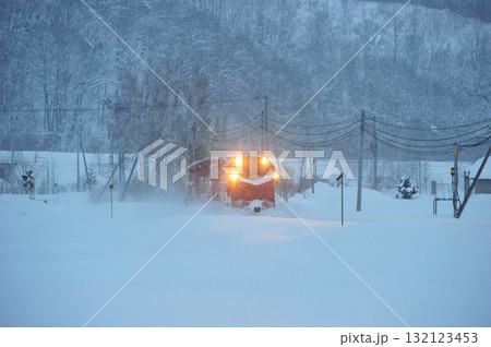 石北本線 伊香牛-愛別 JR北海道 DE15-2511(旭川) 常時排雪列車 常排 ラッセル 石北本線 伊香牛-愛別 JR北海道 DE15-2511(旭川) 常時排雪列車 常排 ラッセル 132123453