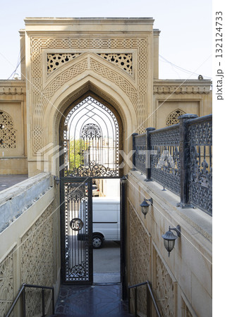 Taza Pir mosque in Baku, Azerbaijan 132124733
