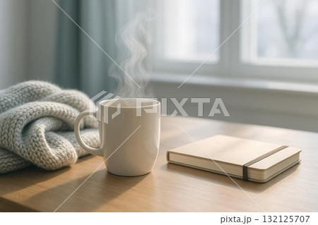 冬のぬくもりと穏やかな暮らしの風景 132125707