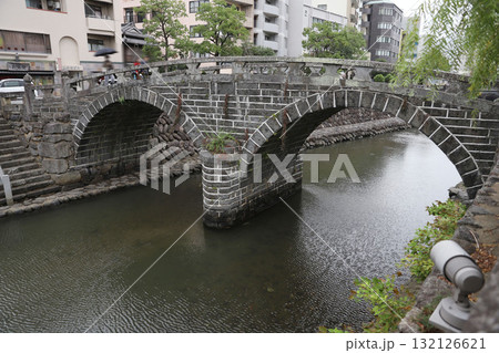 長崎県 長崎市 眼鏡橋 長崎県 長崎市 眼鏡橋 132126621