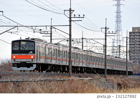 武蔵野線 東川口-東浦和 JR東日本 205系 M10編成(幕張) 武蔵野線 東川口-東浦和 JR東日本 205系 M10編成(幕張) 132127892