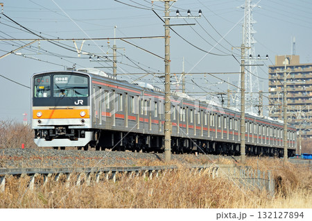 武蔵野線 東川口-東浦和 JR東日本 205系 M52編成(幕張) 武蔵野線 東川口-東浦和 JR東日本 205系 M52編成(幕張) 132127894