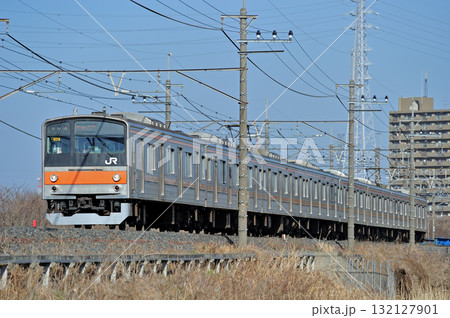 武蔵野線 東川口-東浦和 JR東日本 205系 M33編成(幕張) 武蔵野線 東川口-東浦和 JR東日本 205系 M33編成(幕張) 132127901