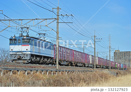 武蔵野線 東川口-東浦和 JR貨物 EF65-2083(新鶴見) 武蔵野線 東川口-東浦和 JR貨物 EF65-2083(新鶴見) 132127923