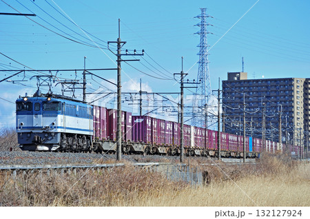 武蔵野線 東川口-東浦和 JR貨物 EF65-2101(新鶴見) 武蔵野線 東川口-東浦和 JR貨物 EF65-2101(新鶴見) 132127924