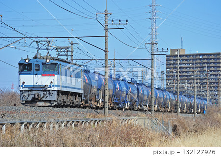 武蔵野線　東川口－東浦和　JR貨物　EF65-2067（新鶴見） 132127926