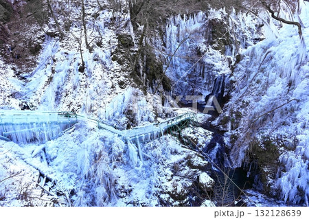 【埼玉県】尾ノ内百景氷柱 【埼玉県】尾ノ内百景氷柱 132128639