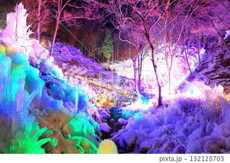【埼玉県】あしがくぼの氷柱イルミネーション 【埼玉県】あしがくぼの氷柱イルミネーション 132128703