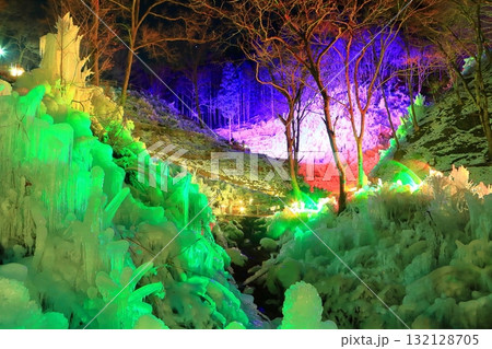 【埼玉県】あしがくぼの氷柱イルミネーション 【埼玉県】あしがくぼの氷柱イルミネーション 132128705