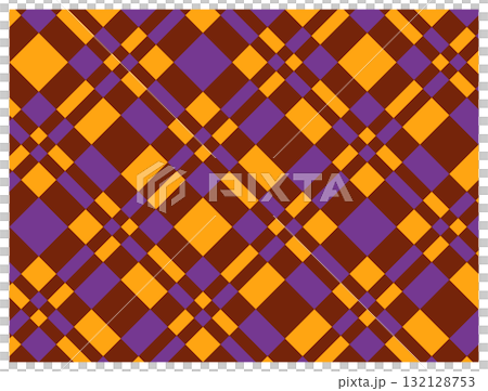 Symmetrical tartan check pattern (diagonal design) Symmetrical tartan check pattern (diagonal design) 132128753