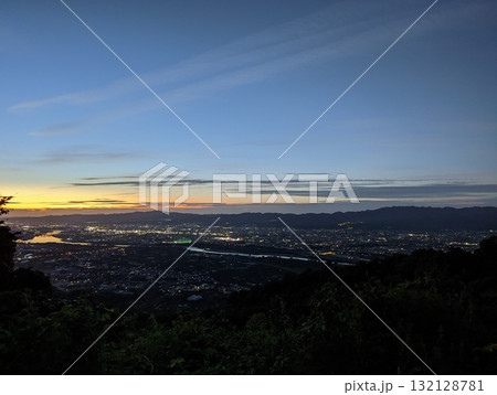 最初ヶ峰展望所からの夜景 最初ヶ峰展望所からの夜景 132128781