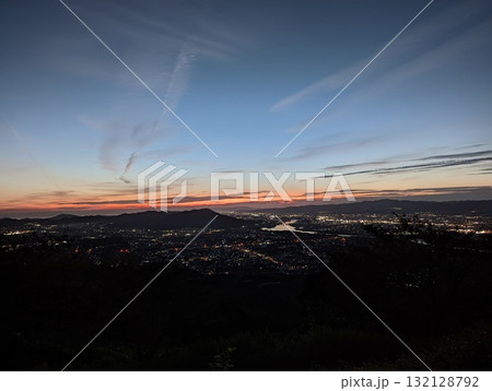 最初ヶ峰展望所からの夜景 最初ヶ峰展望所からの夜景 132128792