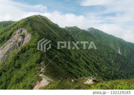 中央アルプスの風景 中央アルプスの風景 132129185