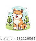 可愛い柴犬 132129565