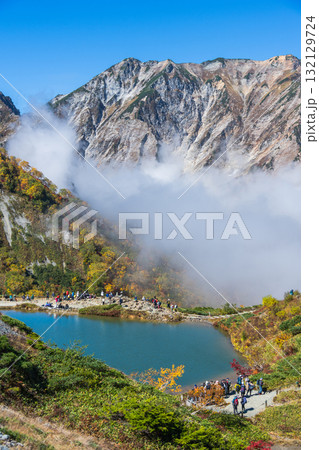 白馬の美しい紅葉 132129724