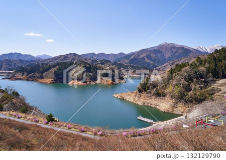 神奈川県 春の宮ヶ瀬湖 神奈川県 春の宮ヶ瀬湖 132129790