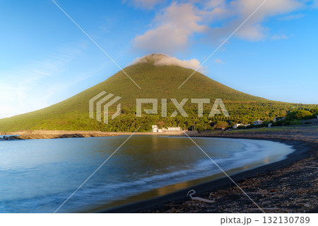 開聞岳の風景 132130789