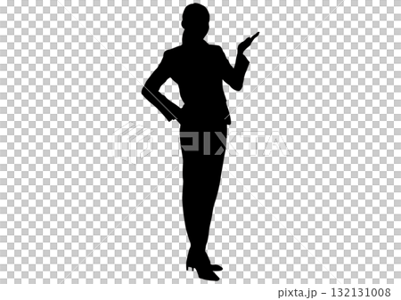 引導女性剪影 8 引導女性剪影 8 132131008