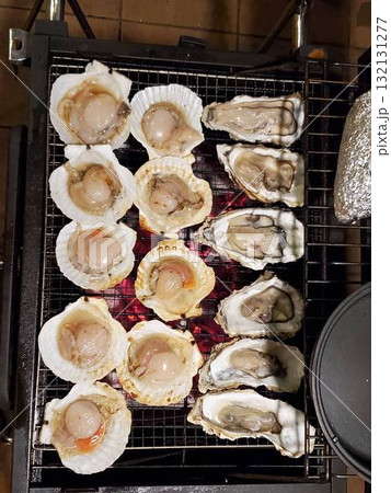 BBQ 美味しい海鮮 炭焼き BBQ 美味しい海鮮 炭焼き 132131277