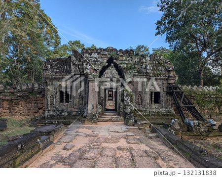 カンボジア アンコール遺跡 タ・ソム カンボジア アンコール遺跡 タ・ソム 132131838