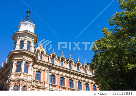 ヨーロッパ、フィンランド、ヘルシンキの建物 ヨーロッパ、フィンランド、ヘルシンキの建物 132132831