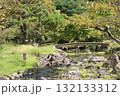 京都・円山公園を流れる川と橋の風景 京都・円山公園を流れる川と橋の風景 132133312