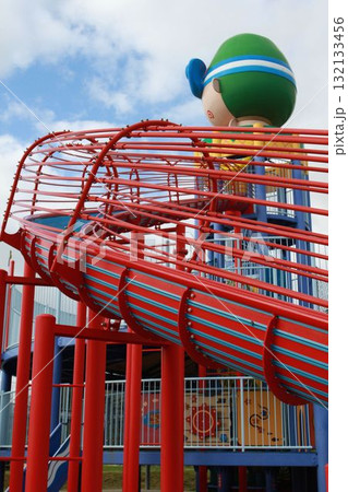 「道の駅 ぎのざ」に設置された遊具 132133456