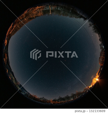 星が輝く夜空 星が輝く夜空 132133609