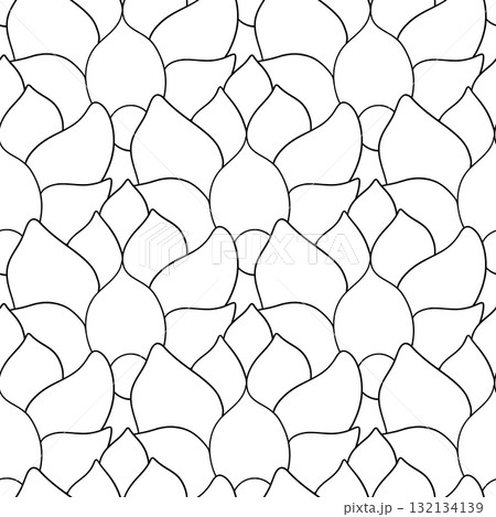 Vector seamless pattern of abstract simple natural shapes Vector seamless pattern of abstract simple natural shapes 132134139