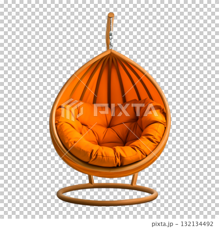 Cozy and Stylish Hanging Chair for Relaxation in Modern Indoor or Outdoor Spaces Cozy and Stylish Hanging Chair for Relaxation in Modern Indoor or Outdoor Spaces 132134492